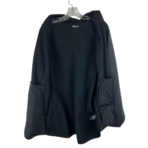 The North Face Womens WindWall Jacket Size XXL Black Softshell Fleece Lined Coat - Picture 8 of 9